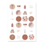 Stickervel | Nude