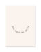 Ansichtkaart you make me smile