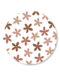 Ronde kaart flowerpower