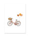 Ansichtkaart fiets