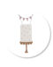 Cadeaulabel feesttaart