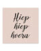 Mini-kaart hiep hiep hoera
