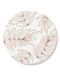 Sticker botanical bruin | 5 stuks
