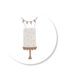 Sticker feesttaart | 5 stuks