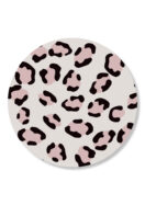Sticker leopard roze | 5 stuks