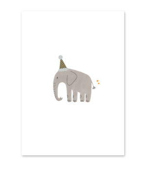 Ansichtkaart | Olifant