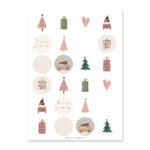 Stickervel | Kerst