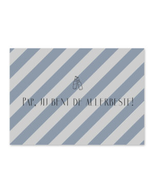 Ansichtkaart | Pap, je bent de allerbeste!