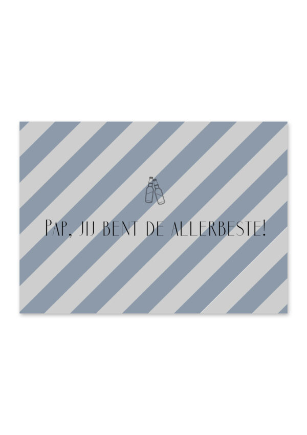 Ansichtkaart | Pap, je bent de allerbeste!